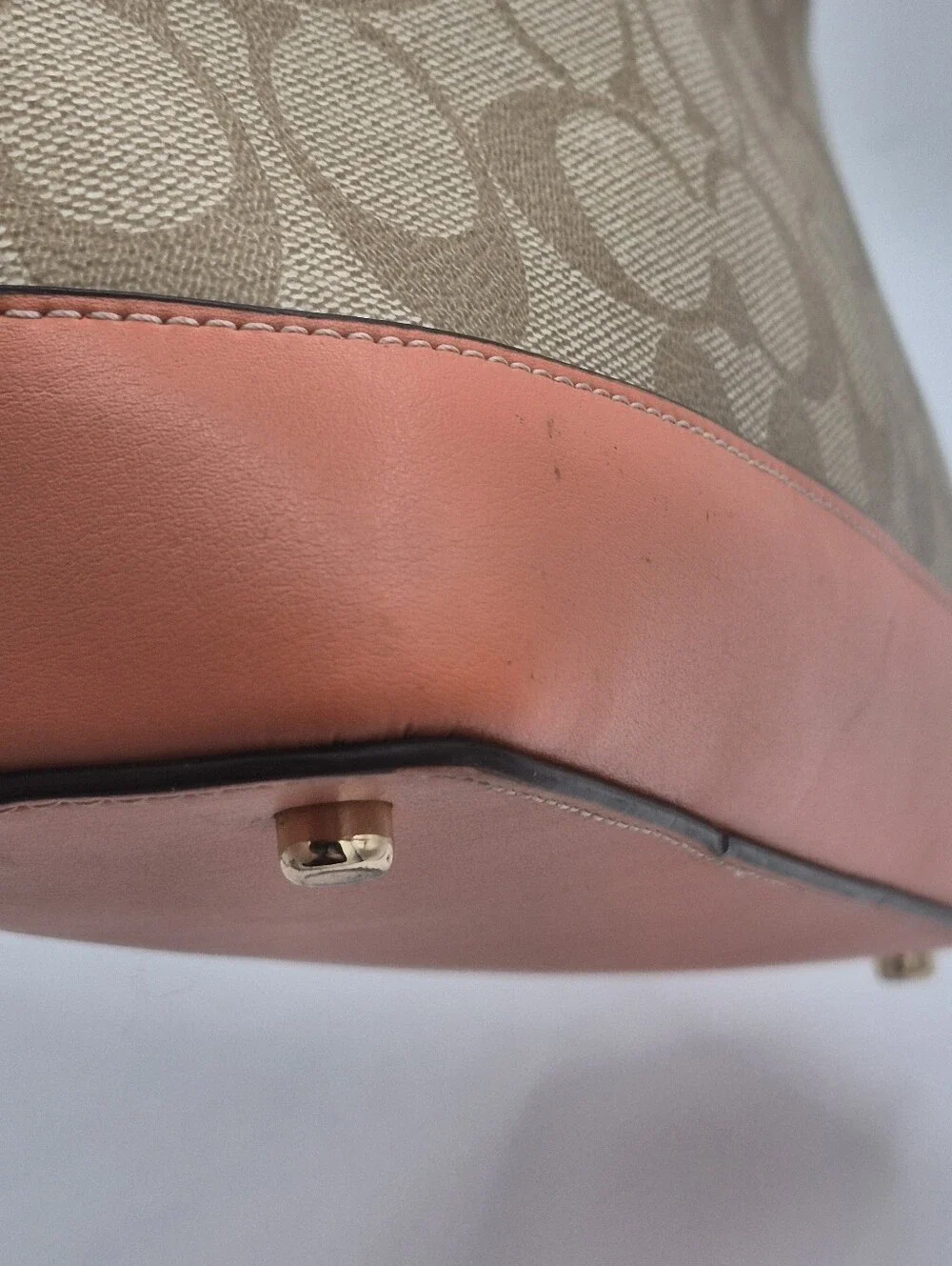 Coach Mini Sierra Satchel In Signature Canvas With 3D Stawberry - Picture 8 of 11